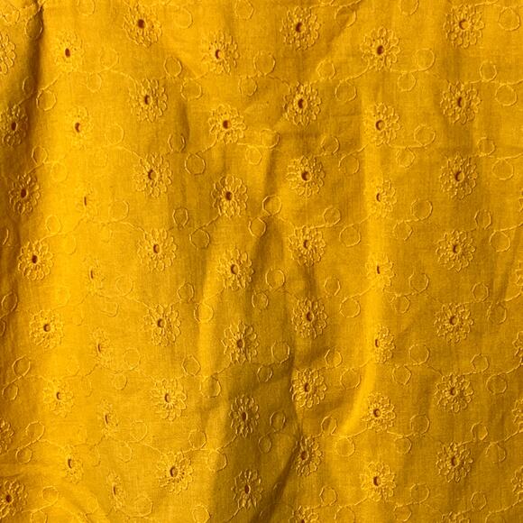 Sovereign Code Girl's Eyelet Yellow Tank Top Size 4 NEW - Picture 4 of 5